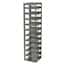 Cole-Parmer Vertical/Chest Freezer Rack for 100-Cell Hinged Plastic Boxes, 11 box capacity