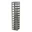 Cole-Parmer Vertical/Chest Freezer Rack for 100-Cell Hinged Plastic Boxes, 12 box capacity