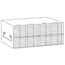 Cole-Parmer Upright Freezer Rack for 96/384-Well Microtiter Plates, accepts 56 with lids or 64 without lids