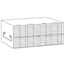 Cole-Parmer Upright Freezer Rack for 96/384-Well Microtiter Plates, accepts 64 with lids or 80 without lids