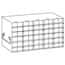 Cole-Parmer Upright Freezer Rack for 96 Deep-Well Microtiter Plates or 1 3/4" Max H Boxes, 5 x 6 Array
