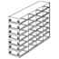 Cole-Parmer Upright Freezer Drawer Rack for Standard 2" Boxes, 4 x 7 Array