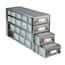 Cole-Parmer Upright Freezer Drawer Rack for 96 Deep-Well Plates or 1 3/4" Max H Boxes, 5 x 4 Array