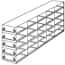 Cole-Parmer Upright Freezer Drawer Rack for 96 Deep-Well Plates or 1 3/4" Max H Boxes, 5 x 5 Array