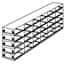 Cole-Parmer Upright Freezer Drawer Rack for 96 Deep-Well Plates or 1 3/4" Max H Boxes, 6 x 5 Array