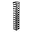 Cole-Parmer Vertical Freezer Rack for 96 Deep-Well Microtiter Plates or Boxes w/ 1 3/4" Max H, 13 plate or box capacity