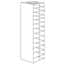 Cole-Parmer Vertical/Chest Freezer Rack for 96 Deep-Well Microtube Boxes or Boxes w/ 2 1/8" Max H, 13 box capacity