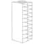 Cole-Parmer Vertical/Chest Freezer Rack for Microtube Boxes with 2 7/16" Max Height, 10 box capacity