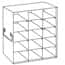 Cole-Parmer Upright Freezer Rack for 25-Place Slide Boxes, 3 x 5 Array