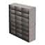 Cole-Parmer Upright Freezer Rack for 25-Place Slide Boxes, 3 x 7 Array