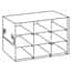 Cole-Parmer Upright Freezer Eco-Rack for Standard 2" Boxes, 3 x 3 Array