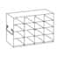 Cole-Parmer Upright Freezer Eco-Rack for Standard 2" Boxes, 4 x 4 Array