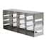 Cole-Parmer Upright Freezer Eco-Rack for Standard 2" Boxes, 4 x 4 Array