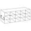 Cole-Parmer Upright Freezer Eco-Rack for Standard 2" Boxes, 5 x 3 Array