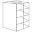 Cole-Parmer Vertical/Chest Half Rack for Standard 2" Boxes, 4 box capacity