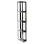 Cole-Parmer Vertical/Chest Half Rack for Standard 2" Boxes, 4 box capacity