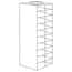 Cole-Parmer Vertical/Chest Aluminum Rack for Standard 2" Boxes, 10 box capacity
