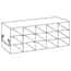 Cole-Parmer Upright Freezer Eco-Rack for Standard 3" Boxes, 5 x 3 Array