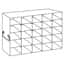 Cole-Parmer Adjustable Upright Freezer Rack for Standard 2" & 3" Boxes; holds (25) 2", (10) 3", or (15) 2"+(5) 3" boxes