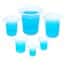 Cole-Parmer Tri-Corner Beakers, Assortment Pack, PP; 30/PK