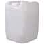 Cole-Parmer Economical Square HDPE Carboy w/ Handle, 20 L (5 Gal), 4/CS