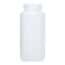 Cole-Parmer Economy Wide-Mouth Plastic Bottle, PPCO, 1000mL; 6/PK