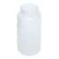 Cole-Parmer Economy Wide-Mouth Plastic Bottle, PPCO, 1000mL; 6/PK