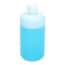 Cole-Parmer Economy Narrow-Mouth Plastic Bottle, HDPE, 500mL (16oz); 48/PK