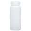 Cole-Parmer Economy Wide-Mouth Plastic Bottle, HDPE, 500mL (16oz); 48/PK