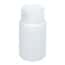 Cole-Parmer Wide-Mouth Plastic Bottle, HDPE, 125mL (4oz); 12/PK