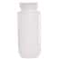 Cole-Parmer Wide-Mouth Plastic Bottle, HDPE, 500mL (16oz); 12/PK