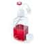 Cole-Parmer Sterile Media Bottle Assemblies, Vented with Tubing, PETG, 500 mL (16.9 oz); 10/Cs