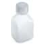 Cole-Parmer Autoclavable Media Bottles, Square Plastic, PPCO, 60 mL (2 oz); 12/Pk