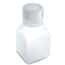Cole-Parmer Autoclavable Media Bottles, Square Plastic, PPCO, 125 mL (4.2 oz); 12/Pk