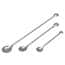 Cole-Parmer Cole-Parmer® Double-Ended Lab Sampling Spoons, 304 Stainless Steel, Set of 3 (0.5 to 8 mL)