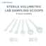 Cole-Parmer Sterile Volumetric Lab Sampling Spoons, HDPE, 20 mL (0.68 oz); 100/PK