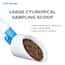 Cole-Parmer Large Cylindrical Lab Sampling Scoop, HDPE, 2000 mL (64 oz)