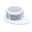 Cole-Parmer Cell Strainer, Sterile, 70 µm, White, Individually Wrapped; 50/Cs