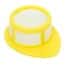 Cole-Parmer Cell Strainer, Sterile, 100 µm, Yellow, Bulk Packed; 50/Cs