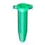 Cole-Parmer Microcentrifuge Tubes, Non-Sterile, Green, Polypropylene, Conical Bottom, 5 mL; 200/PK