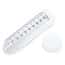 Cole-Parmer Centrifuge Tubes, Non-Sterile, Natural Cap, Polypropylene, Conical-Bottom, 50 mL; 500/CS