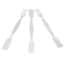 Cole-Parmer Nickel/SS Lab Spatulas with Flat Ends; 3/PK