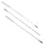 Cole-Parmer Nickel/SS Lab Spatulas with 0.5" Spoon x 1.25" Flat Ends, Hayman Style; 3/PK
