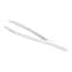 Cole-Parmer Reinforced Nylon Plastic Lab Forceps/Tweezers, Serrated Blunt Tips, 12.2 cm L (4.8"); 100/PK
