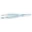 Cole-Parmer Sterile Polystyrene Plastic Lab Forceps/Tweezers, Serrated Blunt Tips, 12.2 cm L (4.8”); 100/PK