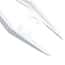 Cole-Parmer Reinforced Nylon Plastic Lab Forceps/Tweezers, Serrated Pointed Tip, 11.2 cm L (4.4"); 100/PK