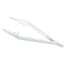 Cole-Parmer Reinforced Nylon Plastic Lab Forceps/Tweezers, Serrated Pointed Tip, 11.2 cm L (4.4"); 100/PK