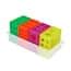 Cole-Parmer 4-Way Modular Tube Rack w/Tray, PP, Fluorescent Colors