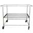 Rectangular Mobile Tub with Lid, LDPE, 54 Gal