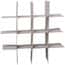 Cole-Parmer Cardboard Freezer Box Divider, 5-3/8" x 5-3/8" x 2-3/4", 16-Place, for 50 mL Tubes; Pack of 12